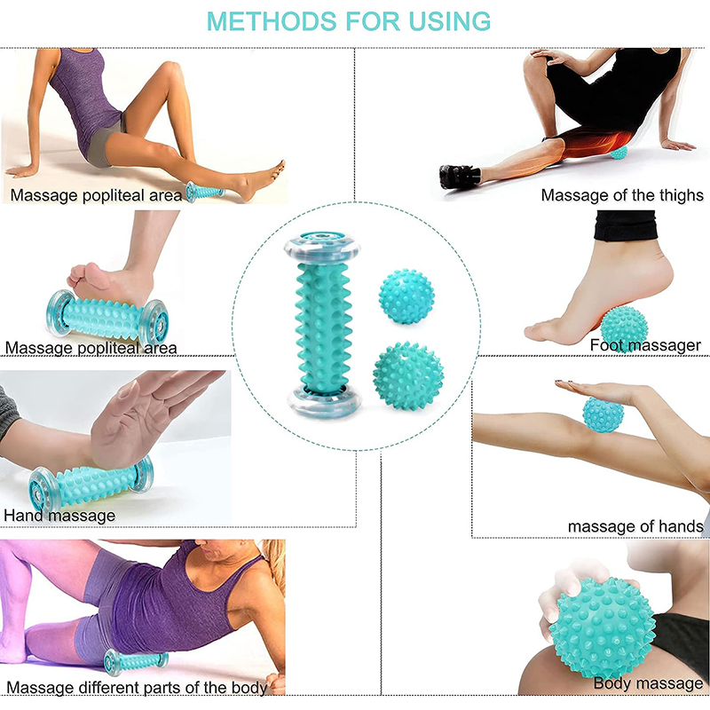 Foot Massager Massage Roller Y - Yoga Fitness Wheel review and price