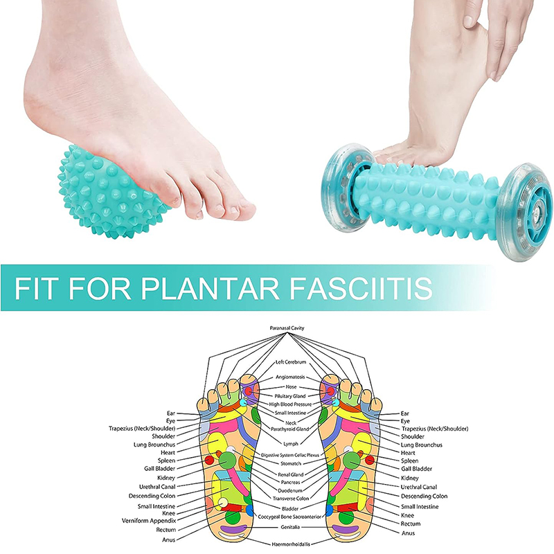 Foot Massager Massage Roller Y - Yoga Fitness Wheel review and price