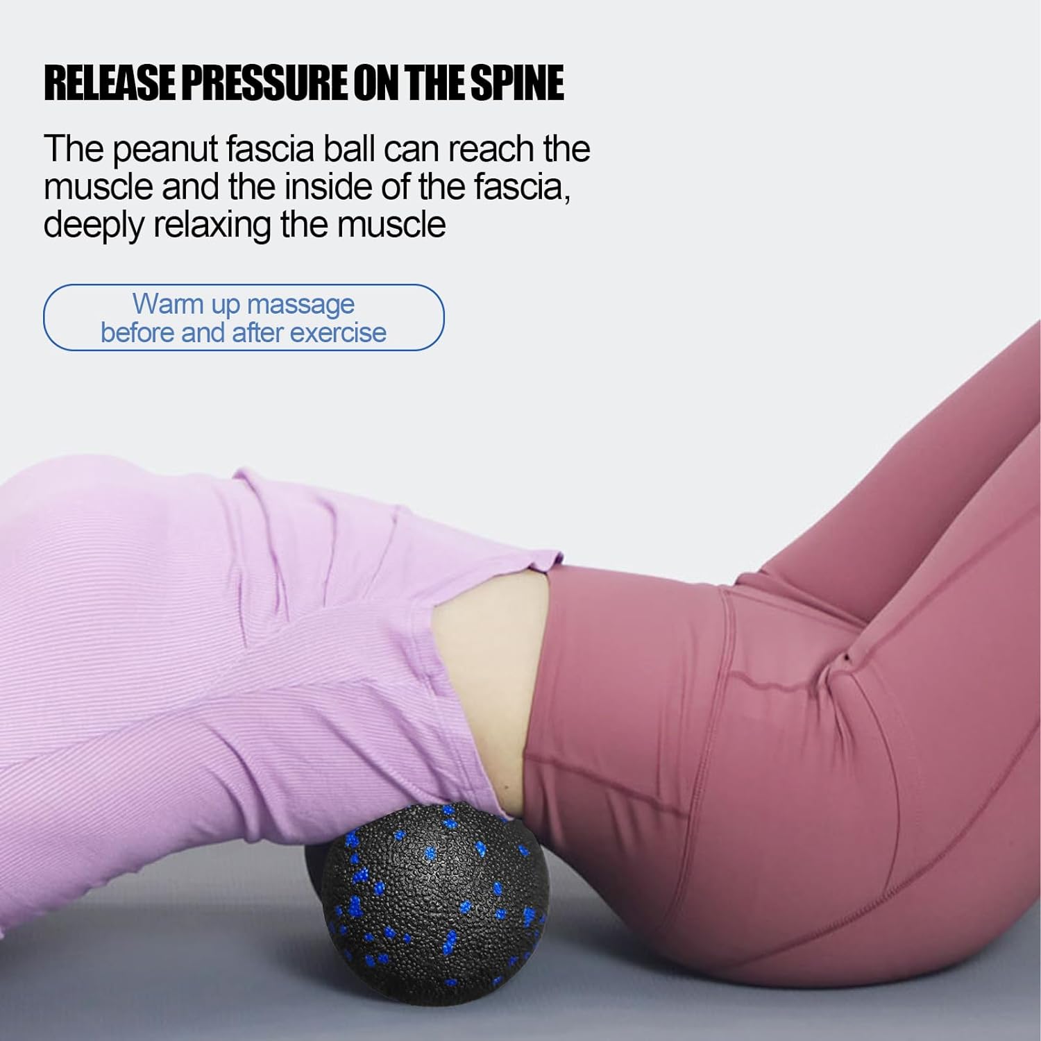 Peanut Fitness Massage Ball Se - Yoga Fitness Wheel review and price