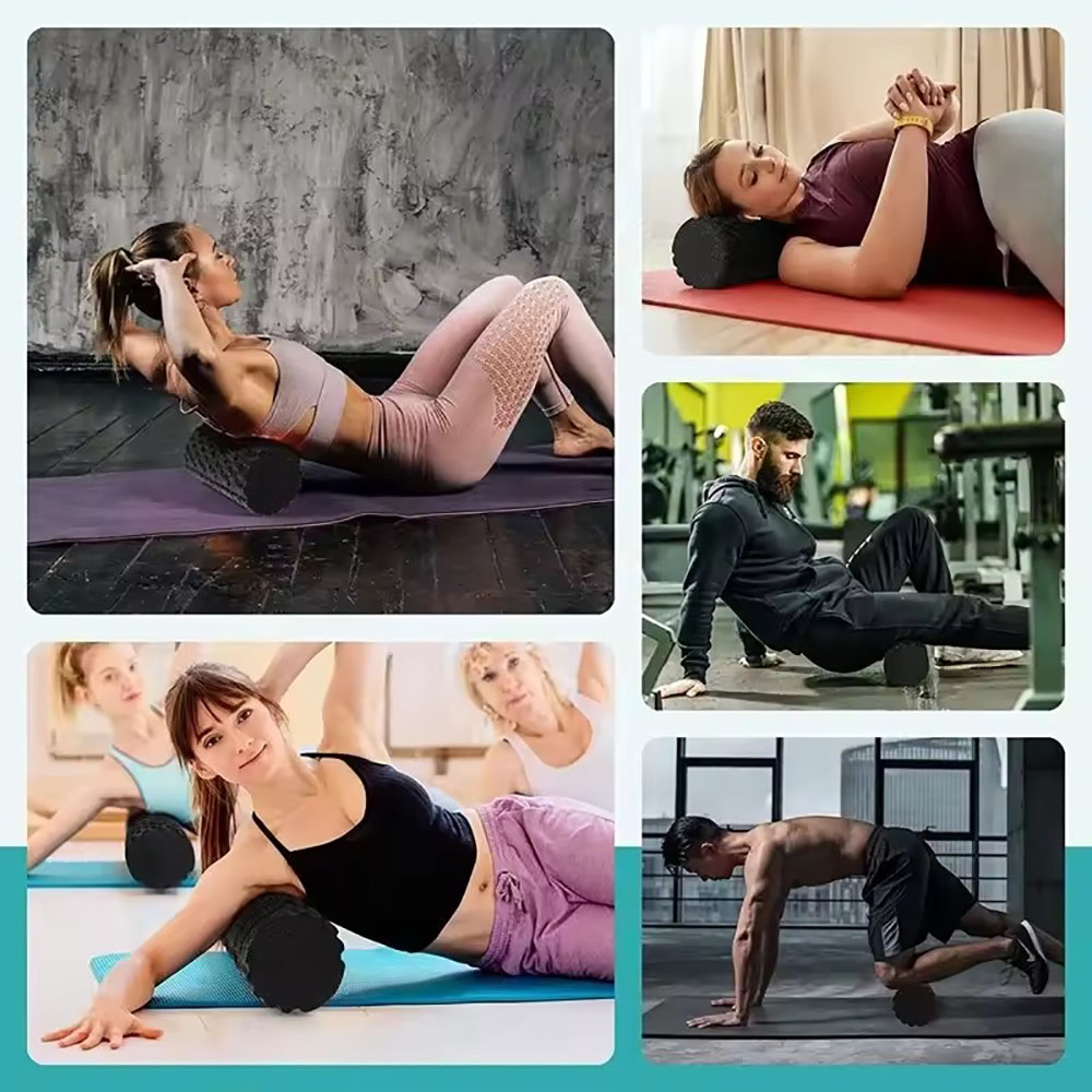 33cm Foam Roller for Muscle Ma - Yoga Fitness Wheel review and price
