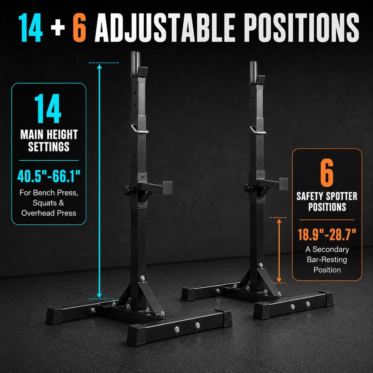 Adjustable Squat Rack Stands f - Adjustable Dumbbells review and price